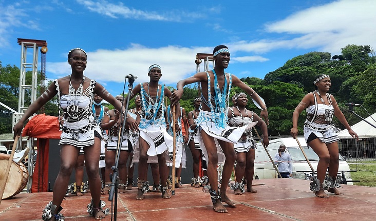 Hands joined in community, suggesting ubuntu