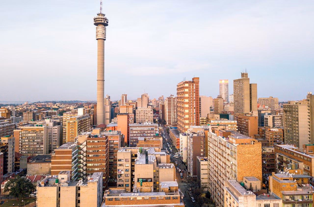 Map of software development company categories in South Africa